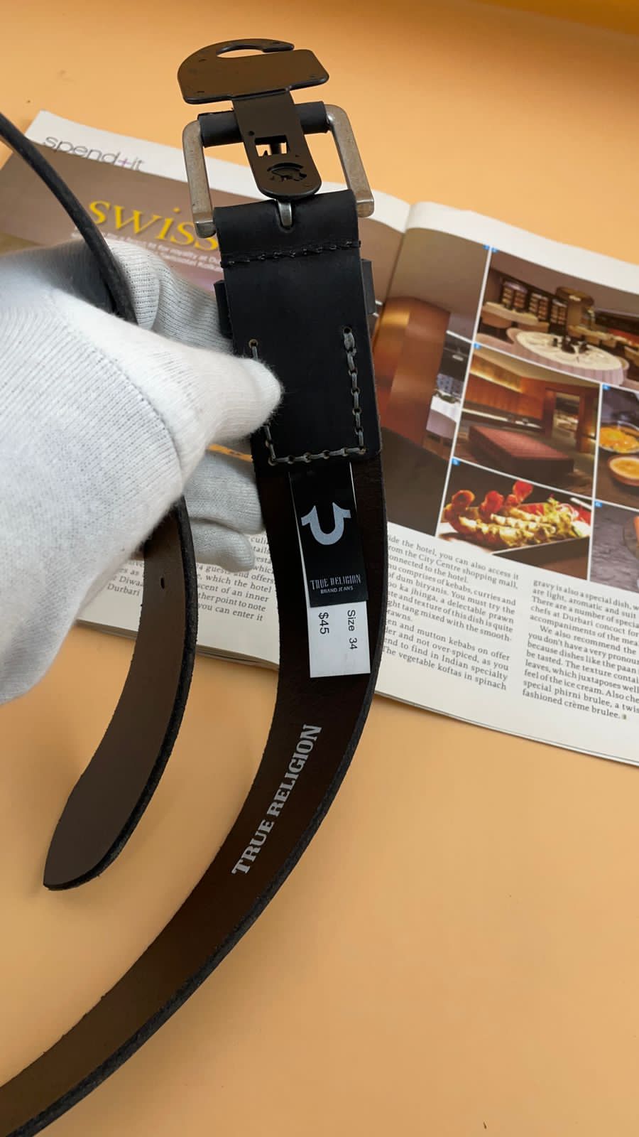 Brown TR300790 Genuine Leather Belt 92813