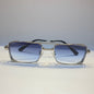 Lab Bal Silver Frame Sky Blue Shade Sunglass B80-67653 20-144