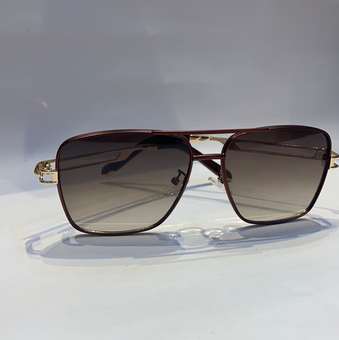 May yam glossy maroom Frame brown Shade Unisex Sunglass 2A401 55 17 126