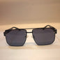 OID Glossy Black Frame Black Shade Unisex Sunglass