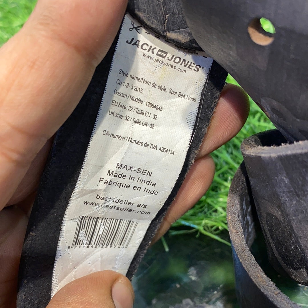 Jack & Jones Designer Genuine Leather Belt for Him 11379