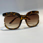 LAS REF Leopard Frame Brown Shade Unisex Branded Sunglasses