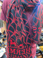 Red Black muffler