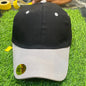 Black Grey Colour 5575  Printed Cap