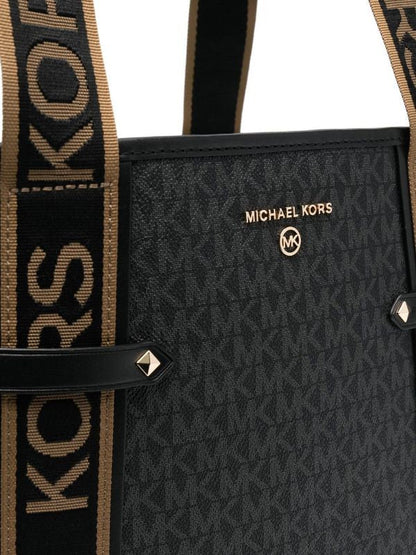 CIM KM Black Colour With Monogram Design Premium Quality Bucket Bag Tote Bag 547965