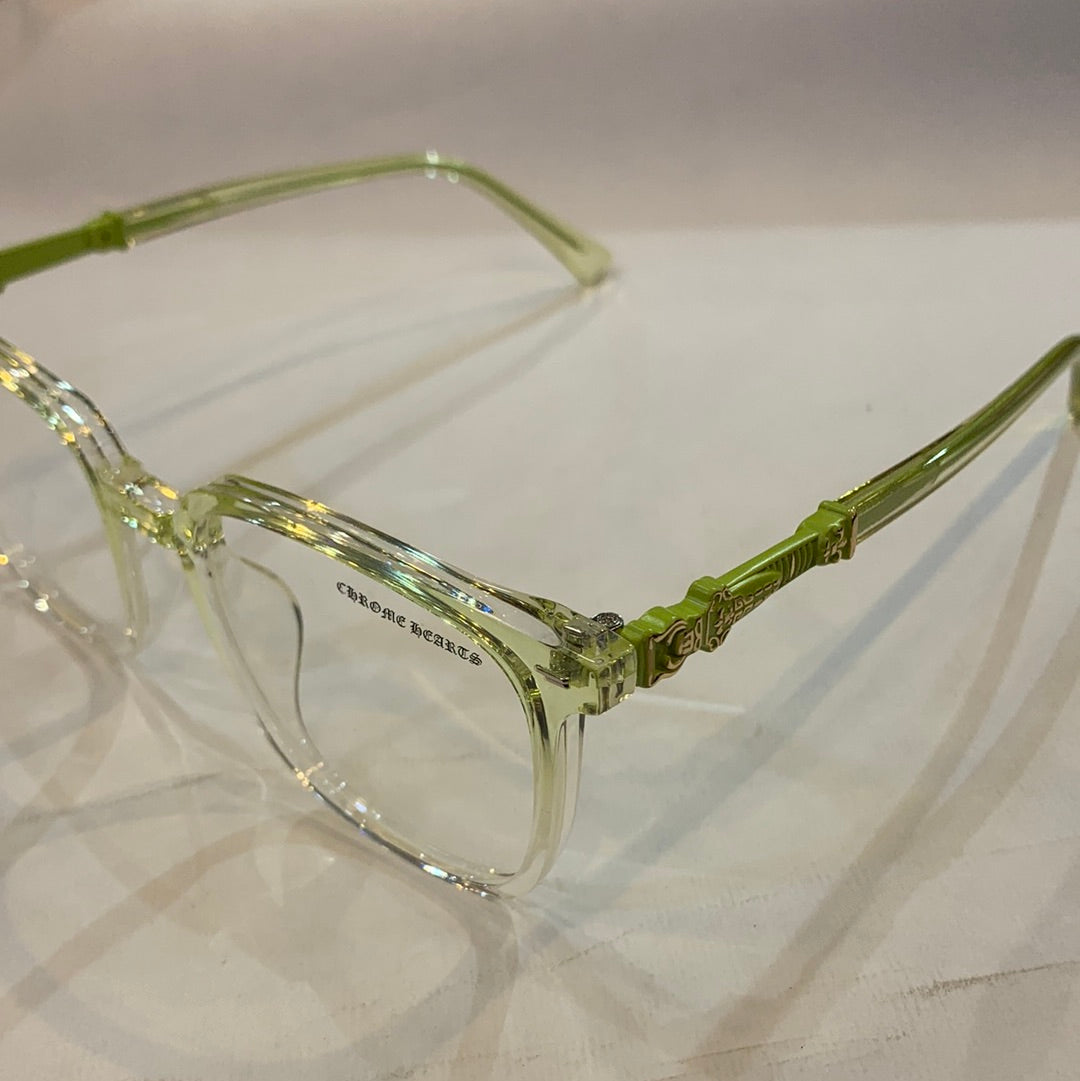RHC CH HC Green Transperent Frame Transperant Shade Unisex Branded TR90 81254 52 21-144