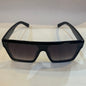 NEF Black Frame Black Shade Unisex Branded Sunglasses 25497 62 18-138