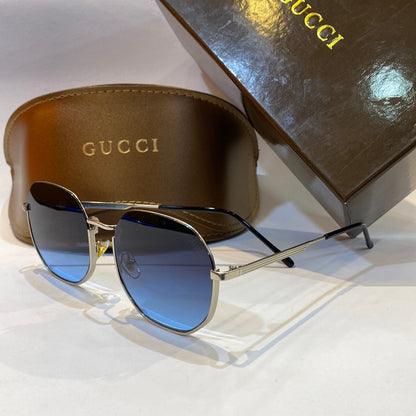 CUG Silver Frame Blue Shade Unisex Branded GG2039 54 17-140