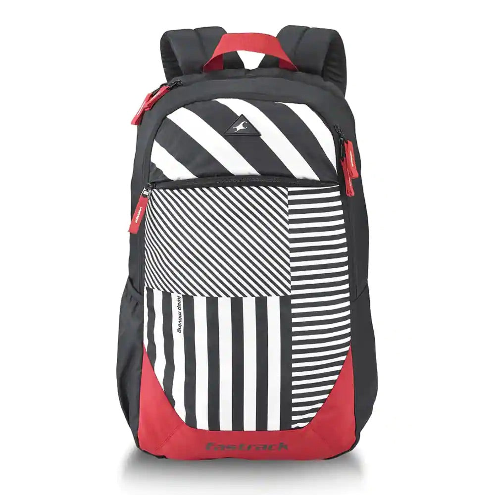 Fastrack BLACK FREERAIL ERGOLIGHT CASUAL BACKPACK 30L A0793NBK01