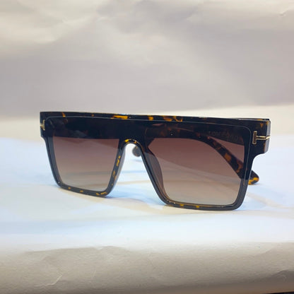 MOT Brown Leopard Frame Brown Shade Unisex Branded Sunglasses ZP05 5319-139