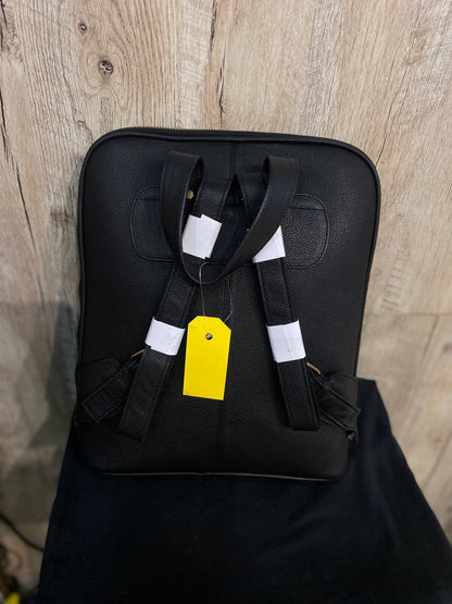 Luxury d’allure Black Ydm Genuine Leather BackPack 1051