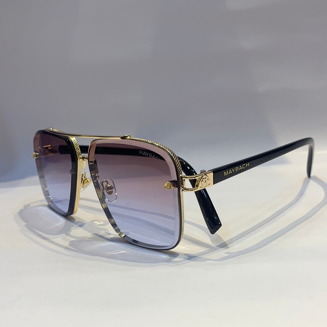 May yam glossy gold Frame purple Shade Unisex Sunglass 015A 63 13 140