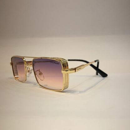 Lab Bal Golden Frame Pink Shade Sunglass B85-67653 20-144