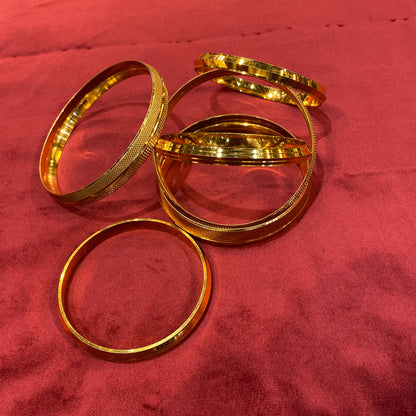 Men Party Wear Kada Gold Plated Artificial 130001