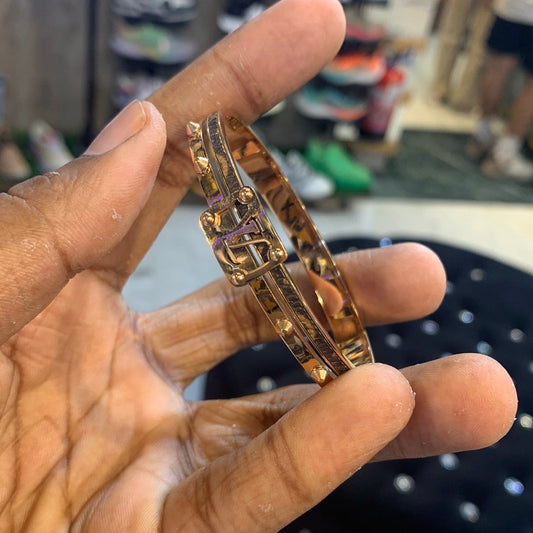VL UOL Copper Color With VL Design Premium Quality Kada Bracelet 502392