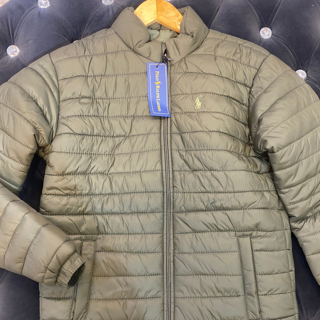 POL LOP Dark green Colour Lightweight Imported Quality Puffer Jackets 9384