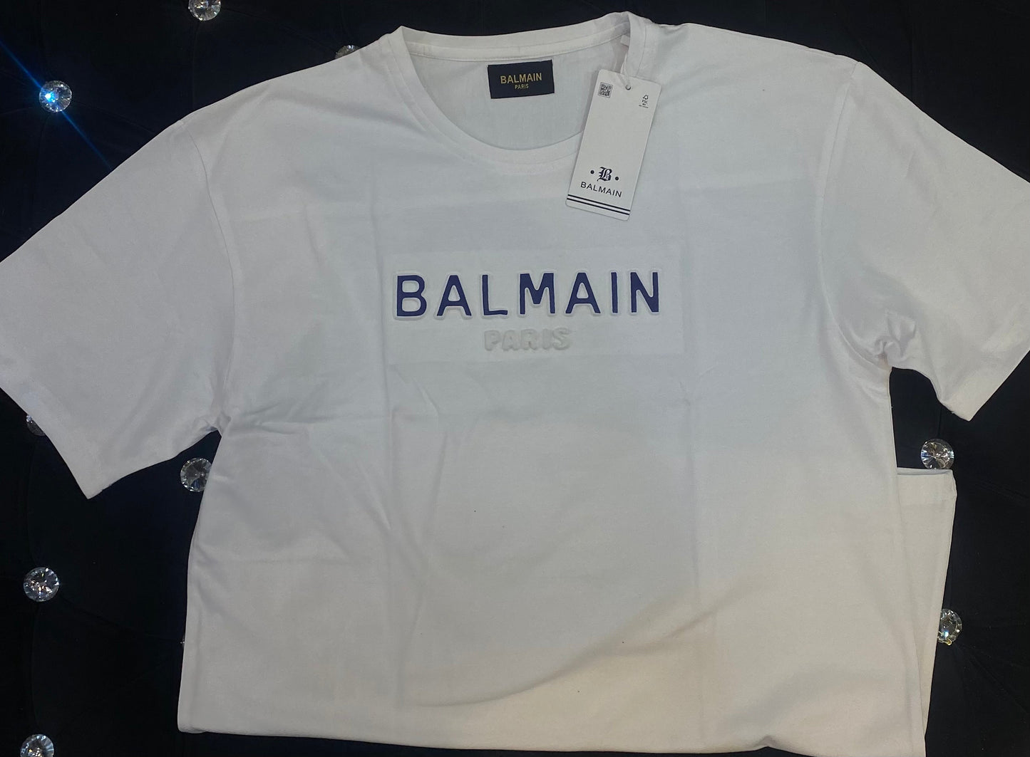 LAB White Colour With Lab Print Lycra Fabric TShirt 12345