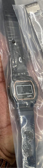 SAC Black Chain Black Dial Watch digital square Japanese Machine Men Sports Watch 901276