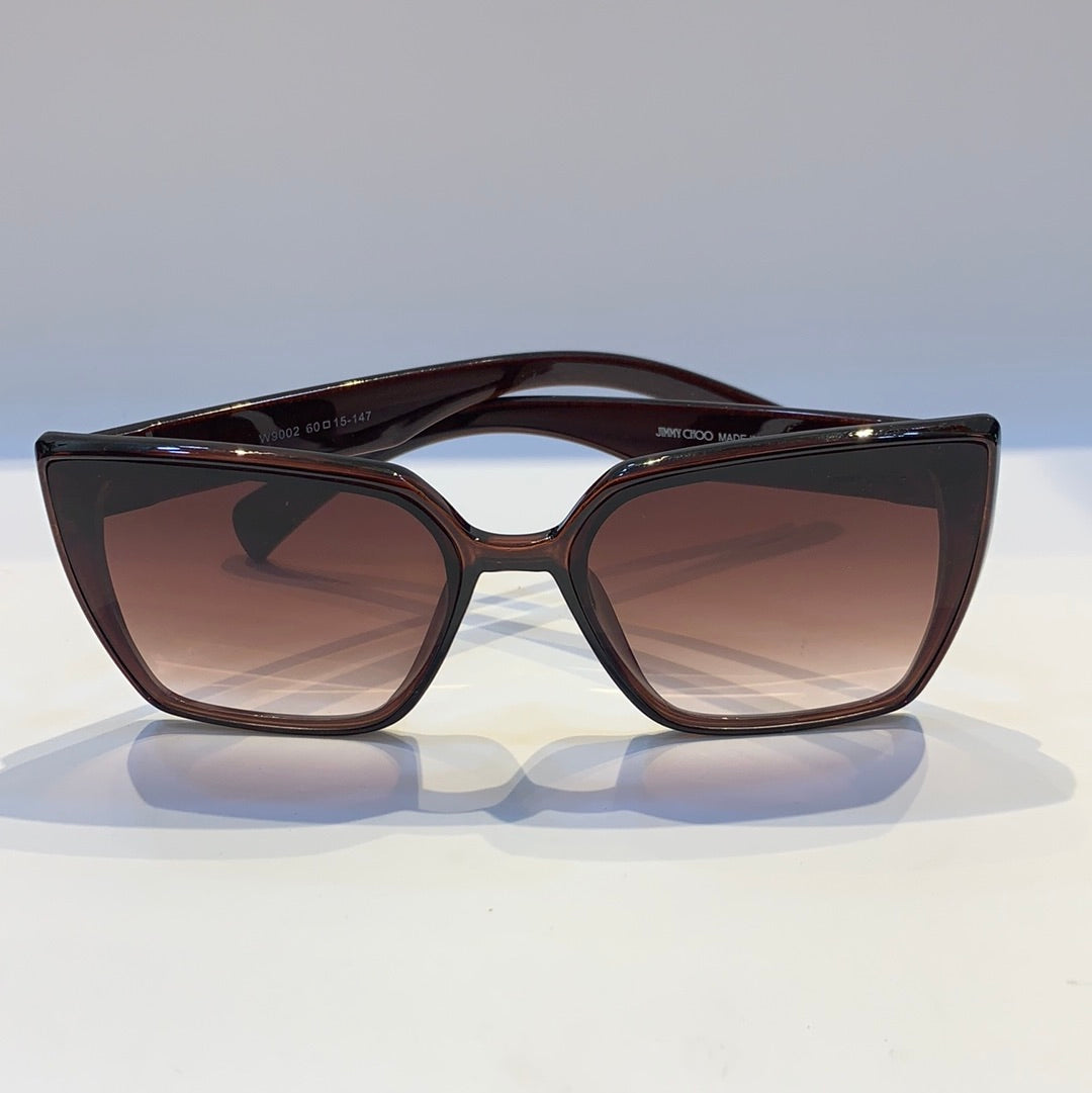 Mij Jim Brown Frame Brown Shade Sunglass W900260 15-147