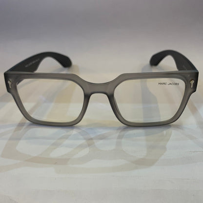 RAM Matte Grey Transperent Frame Black Stick Transperent Shade Unisex Sunglasses 66806 52 21-145