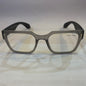 RAM Matte Grey Transperent Frame Black Stick Transperent Shade Unisex Sunglasses 66806 52 21-145