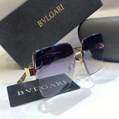 LVB Gold Frame Black Shade Unisex Branded Sunglasses CF58307