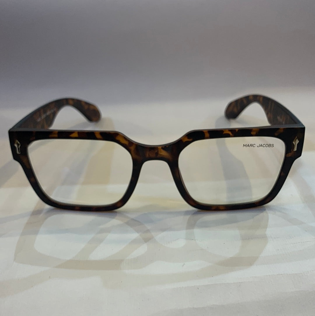 RAM Matte Leopard Print Frame Transperent Shade Unisex Sunglasses 66806 52 21-145