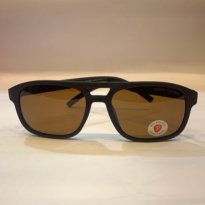Mot Matte Brown Frame Brown Shade Unisex Sunglass P2303 56 16-135