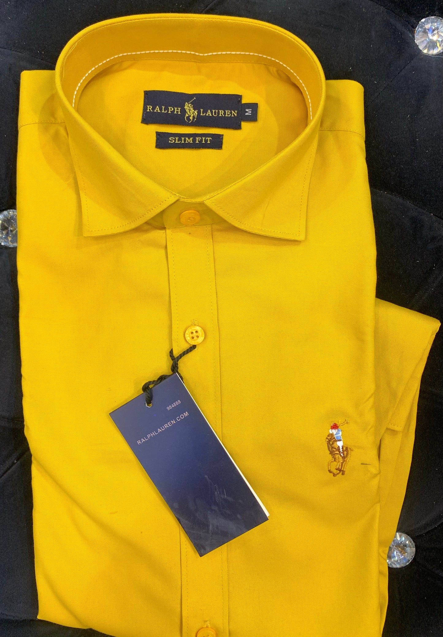 LOP LAR Yellow Colour Full Sleeve Shirt 984882