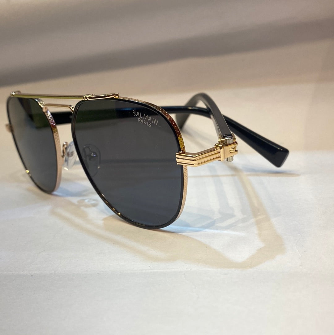 Lab Gold Frame Black Shade Sunglass 5052 5019-138