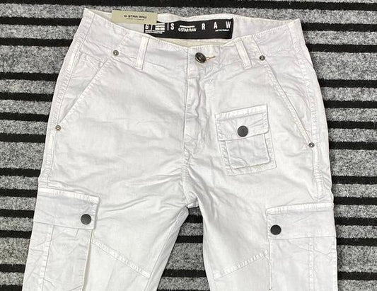 Star G WAR Baby Blue Colour With Six Pockets Denim Cargo 345649