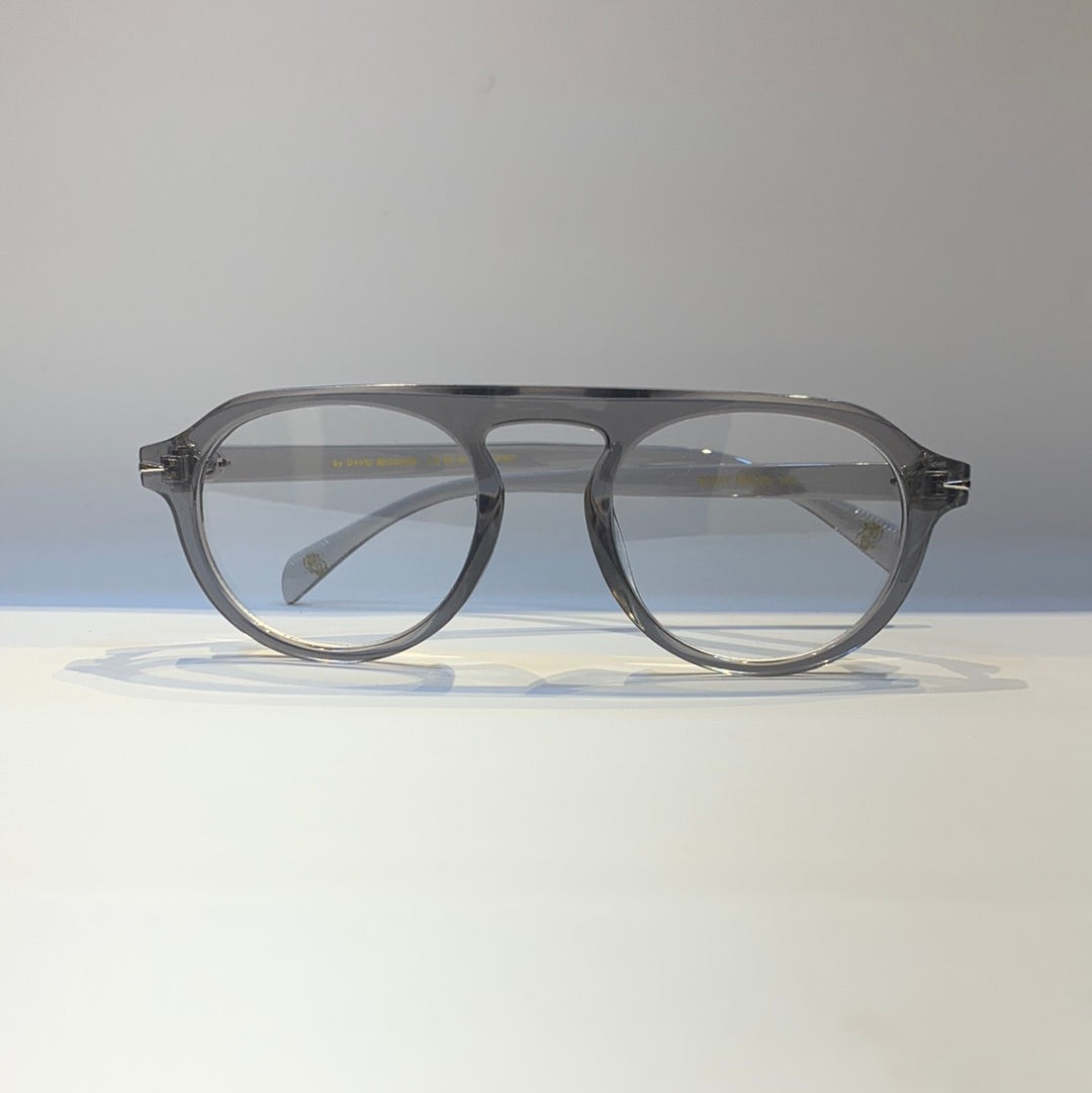 BD Round Grey Frame Transparent Shade Sunglass B220158 25-140