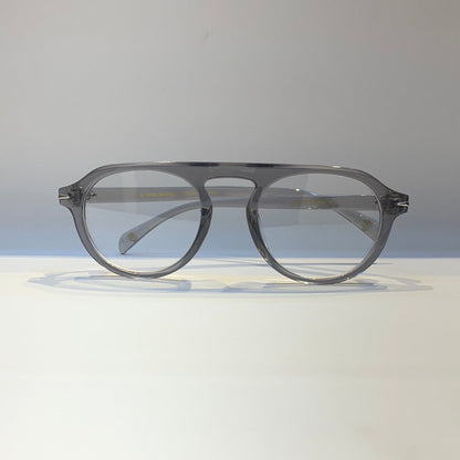 BD Round Grey Frame Transparent Shade Sunglass B220158 25-140