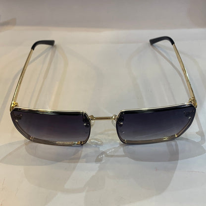 ARP Gld Frame Black Shade Unisex Branded Snglasses 58002 38 13-136