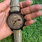 Pp Grey Strap Black Ring Grey Dial Men Watch 901208