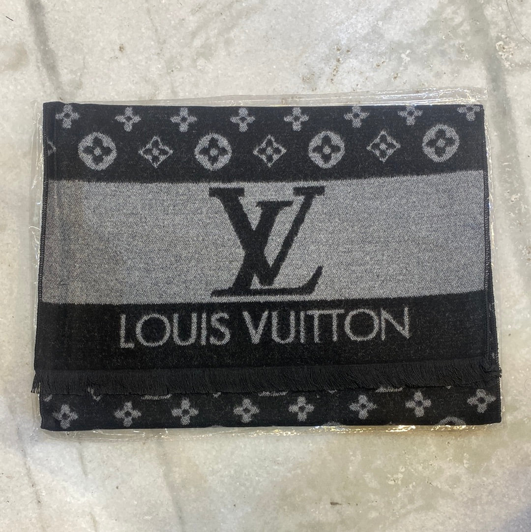 Vl Lou Uol Black Colour With Grey Reh Logo Imported Muffler 49045