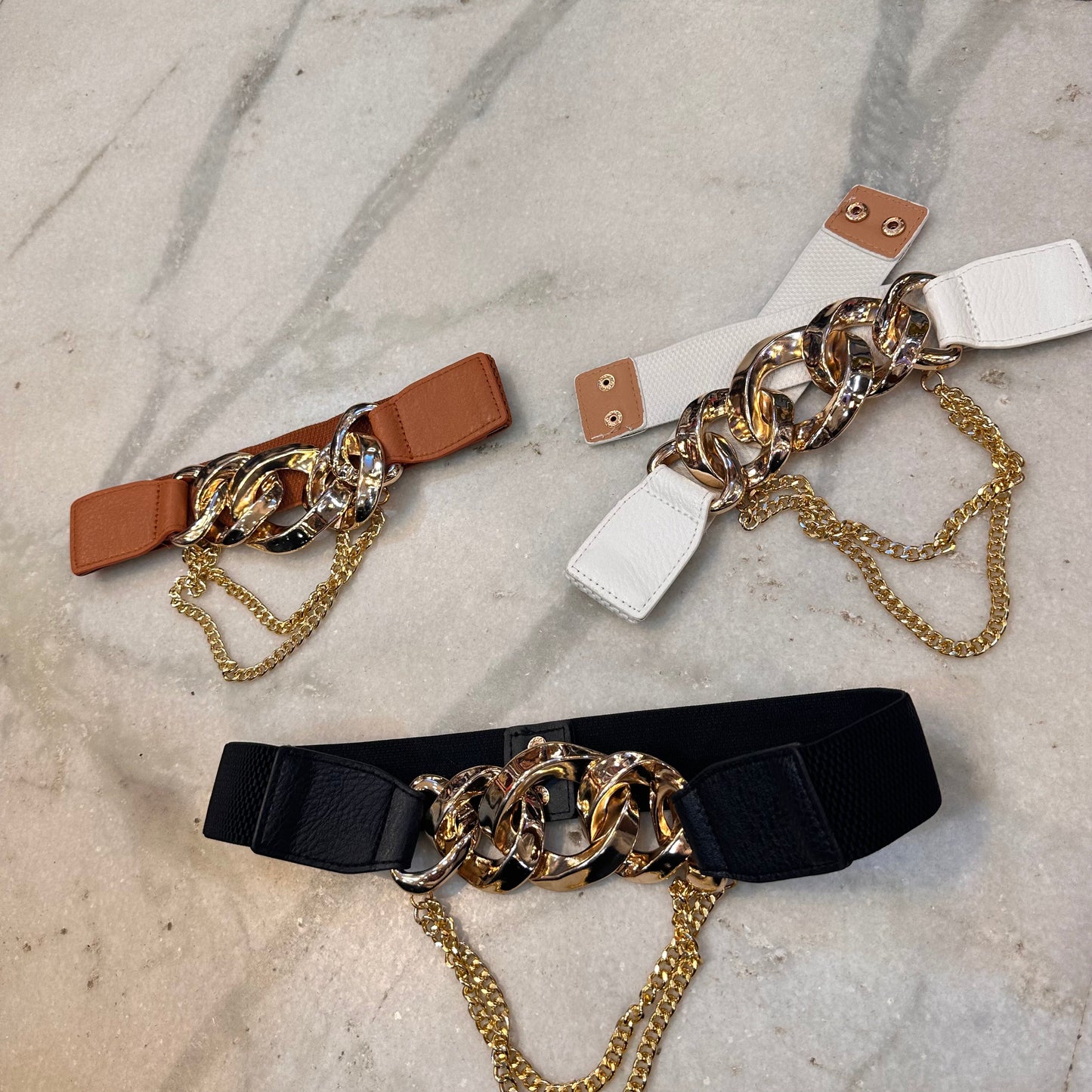 Fancy Belt Chain Circle Design Women Belt 1601