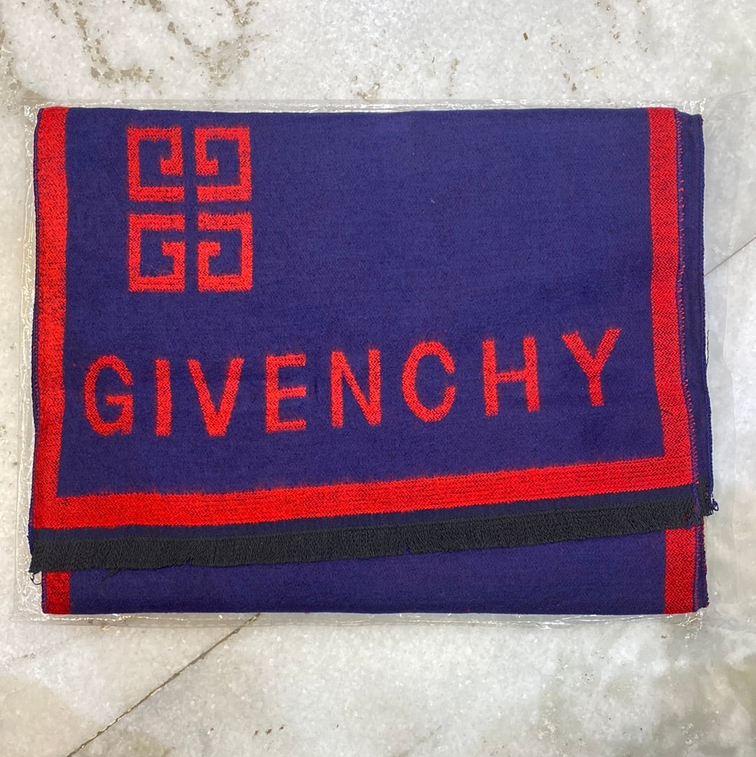 GIV VIG Navy Blue Colour With Red Logo Imported Muffler 49060