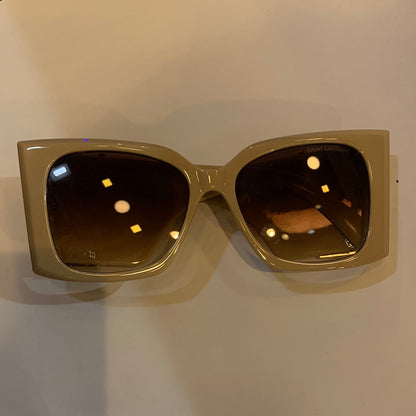 Lsy beige frame brown shade sunglass SL119 68 17-140