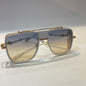 LAB White Gold Frame Blue Yellow Shade Unisex Branded BPS-104C59 Black