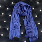 AHC Navy Blue Colour CHA Print Heavy Quality Muffler  9345