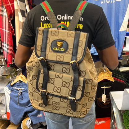 CUG Backpack Lion Designer Men Unisex Bag