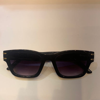 OID Glossy Black Frame Black Shade Unisex Sunglass SU8 53 20-148