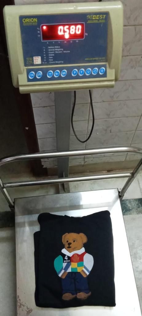 RL LOP POL Teal Colour Hoodie Teddy Bear Man Unisex  9152