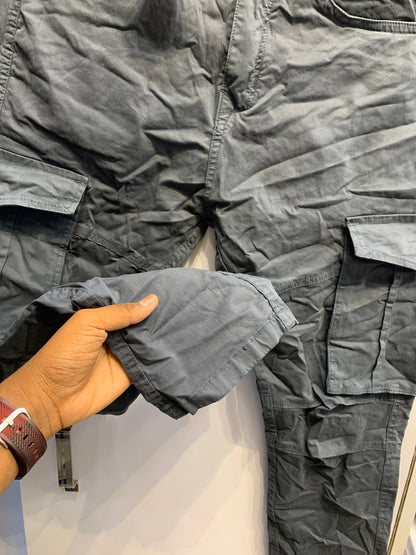 Blank Stitch Grey Colour With 6 Pocket Cargo 1105014