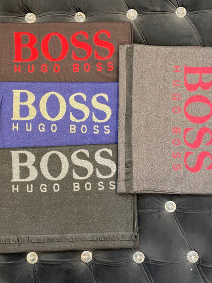 Sob Bos Grey Colour With Red Sob Logo Imported Muffler 49009