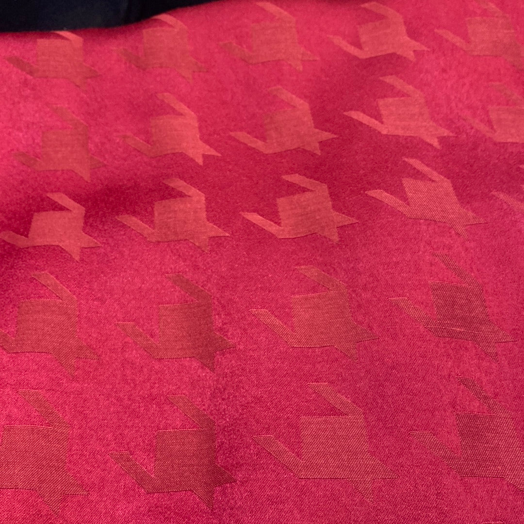 AHC Red Colour CHA Print Heavy Quality Muffler  9346