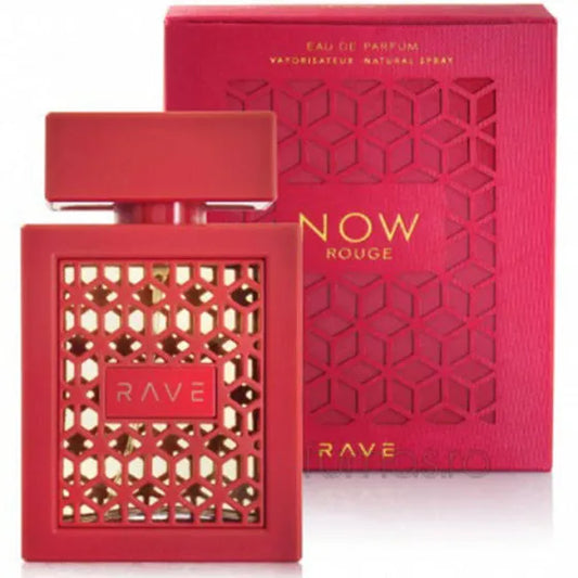 NOW Rouge Rava EAU DE PARFUM 100ML.  3.4 FL.OZ