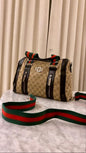 Beige Green Red Ladies Sling Bag Hand Bag