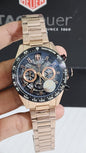 Gat Copper Chain Black Dial Premium Quality Men Watch 901217